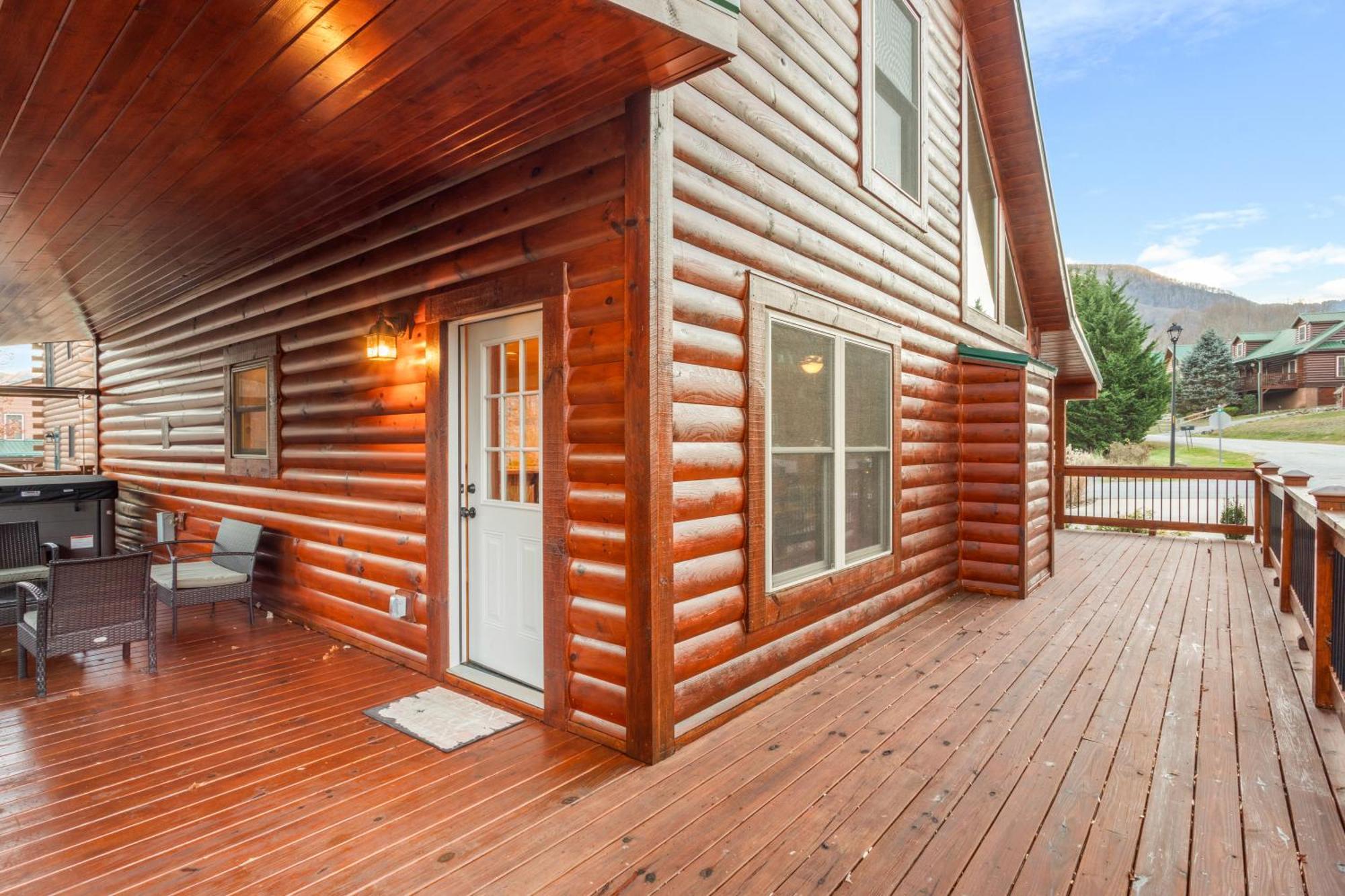 The Snow Owl Cabin マギー・バレー エクステリア 写真